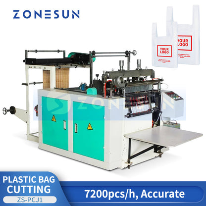 Zonesun ZS‑PCJ1 High‑Efficiency Vest‑Style Plastic Bag Making Machine