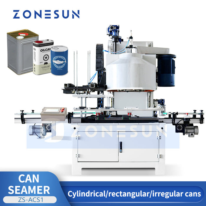 Zonesun ZS‑ACS1 Automatic Airtight Can Seamer Packaging Equipment
