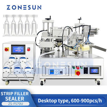 ZONESUN ZS-FS70U Single-dose Packing Machine for Plastic Vial