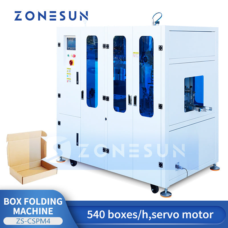 ZONESUN ZS-CSPM4 Automatic Corrugated Aircraft Box Folding Machine