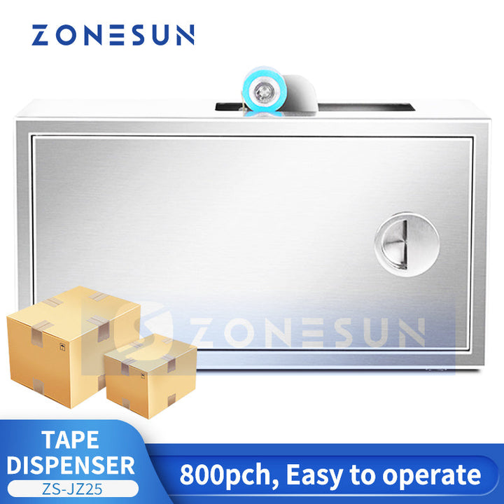 Zonesun ZS‑JZ25 Manual Corner Tape Dispenser for Neat Package Seals