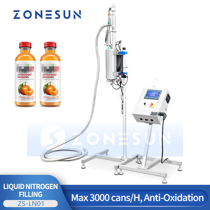 ZONESUN ZS-LN01 Liquid Nitrogen Filling Machine for Bottles