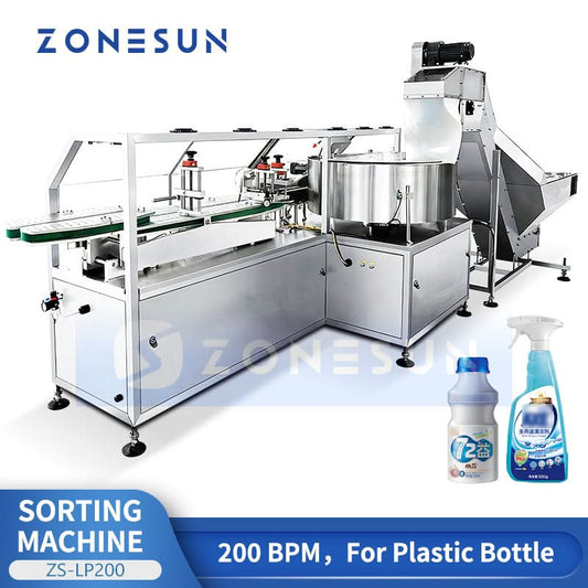 ZONESUN ZS-LP200 Automatic High-Speed PET Bottle Unscrambler Machine