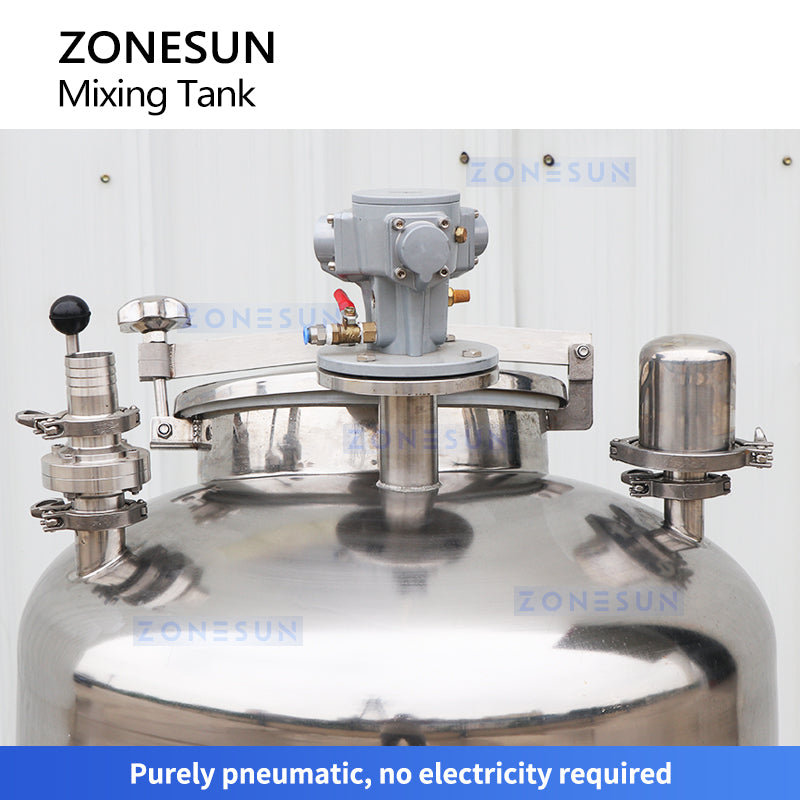 Zonesun ZS-PMT100L Pneumatic Mixer Details