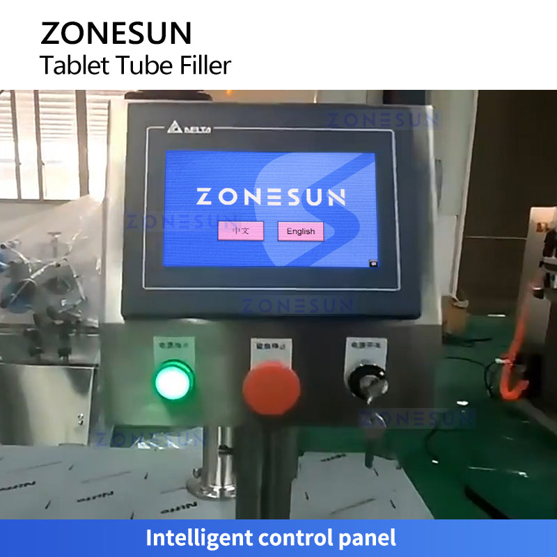 Zonesun ZS-PFTM1 Semi-Automatic Tube Packing Machine for Effervescent Tablets