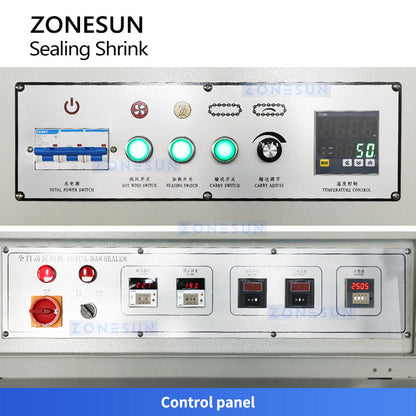 ZONESUN ZS-SPL6 Shrink Wrap Machine with Heat Tunnel