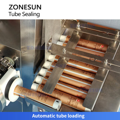 Zonesun ZS‑TFS6 Linear Ultrasonic Tube Filling & Sealing Machine