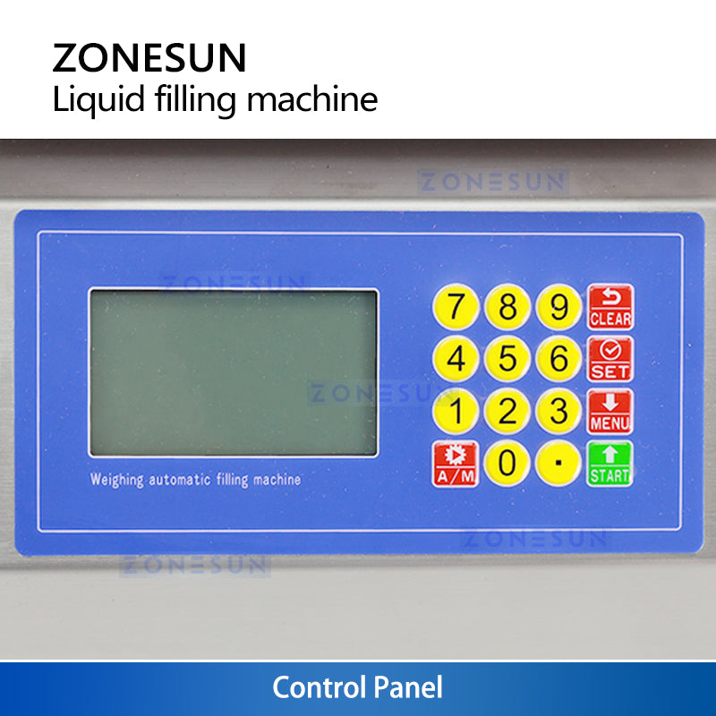 ZONESUN ZS-M100 Semi-Automatic Liquid Filling Weighing Machine