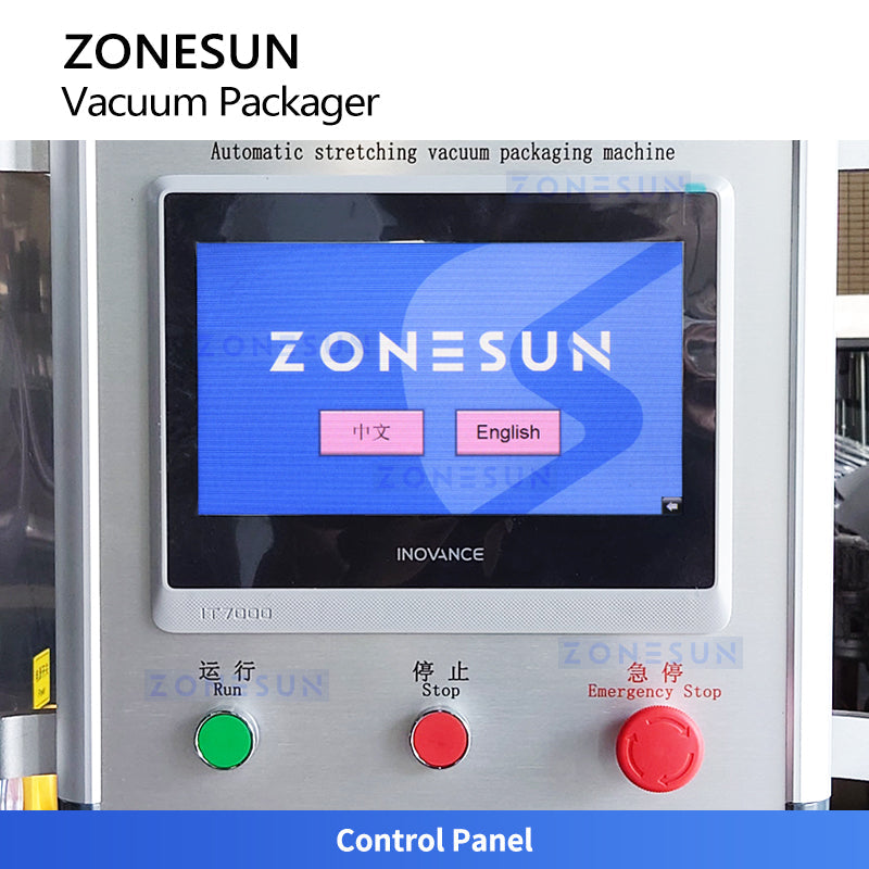 ZONESUN ZS-DLZ420 Automatic Product Vacuum Shrink Packaging Machine