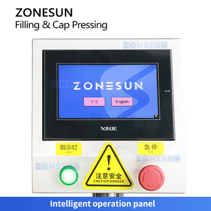 Zonesun ZS‑AFC42 High‑Speed Dual‑Head Perfume Filling Capping Machine