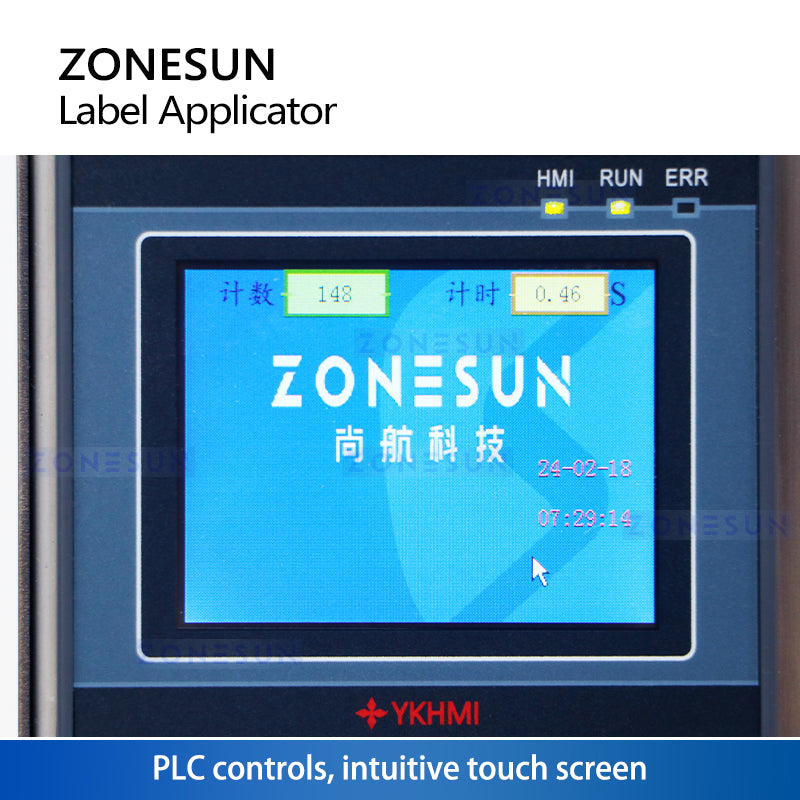 Zonesun ZS-TB90 Tamper Evident Label Applicator for Right‑Angle