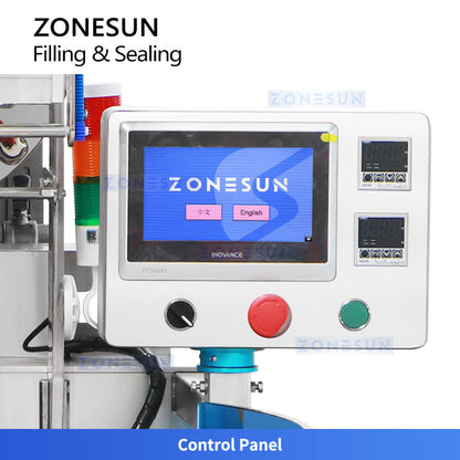 ZONESUN ZS-FS220U Automatic VFFS Sachet Packing Machine for Liquids & Pastes
