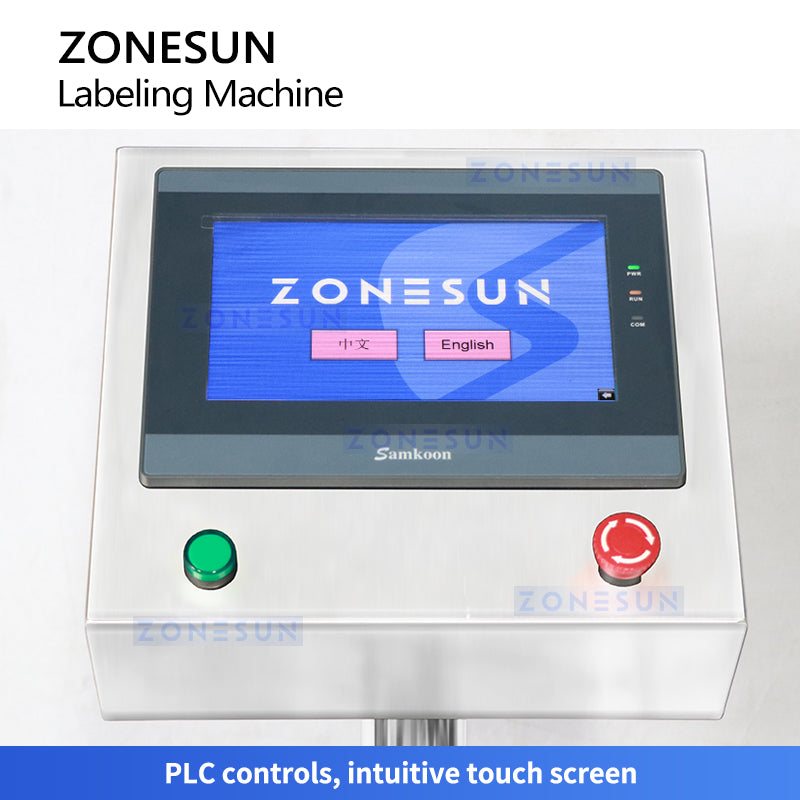Zonesun ZS-TB160H Automatic Air‑Blow Empty Tube Labeling Machine
