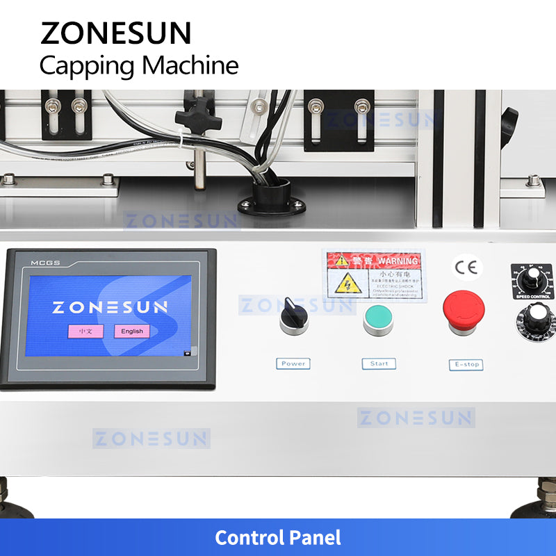 ZONESUN ZS-XG450H Automatic Desktop Capping Machine for  Essential Oil & Dropper Bottle Capper