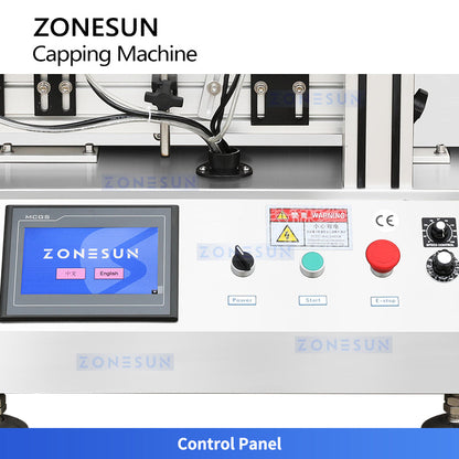 ZONESUN ZS-XG450H Automatic Desktop Capping Machine for  Essential Oil & Dropper Bottle Capper