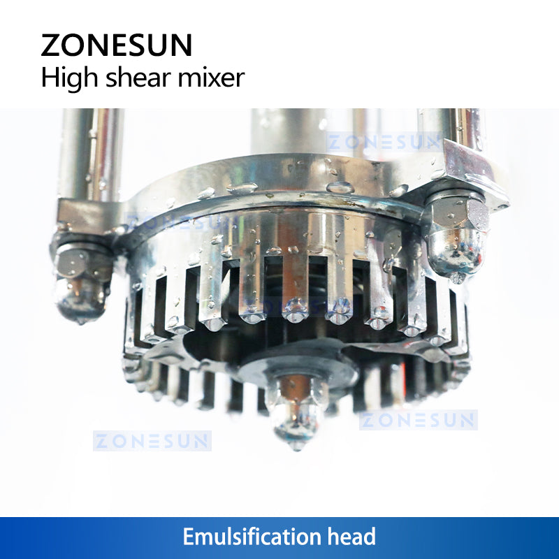 Zonesun ZS-MXR75 High Shear Mixer for Rapid Emulsification & Homogenization
