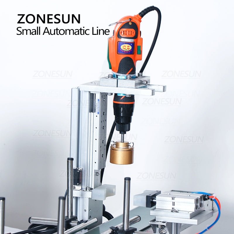 ZONESUN ZS-MPXG1 Auto Magnetic Pump Liquid Filling & Capping Machine