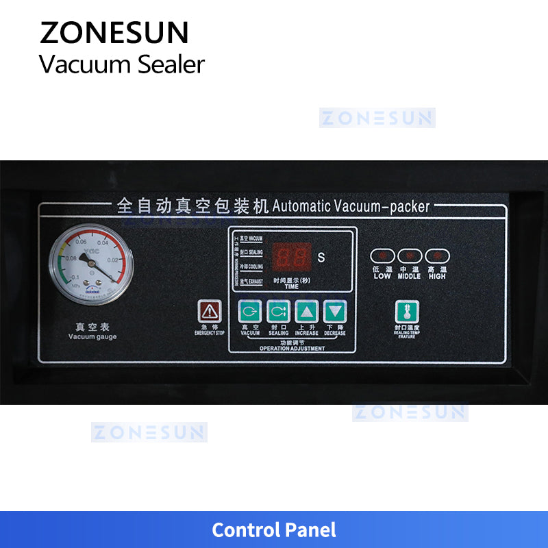 ZONESUN ZS-DZ600A Double Chamber Vacuum Sealing Machine for Food Packaging