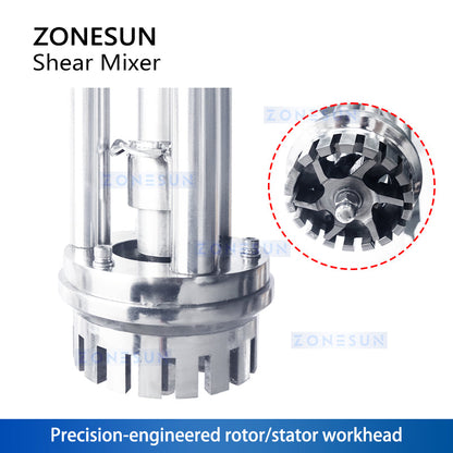 Zonesun ZS-J400 Electric Lifting High Shear Mixer
