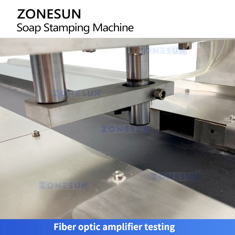 ZONESUN ZS‑AZS1 Automatic Soap Logo Stamping Machine with Custom Dies