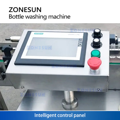 ZS-UWB5 Ultrasonic Bottle Washer for Glass & Plastic 6000BPH