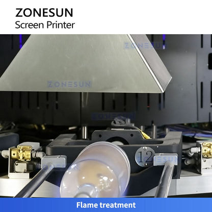 ZONESUN ZS-SWP4 Multi-Color Bottle Screen Printer & Hot Stamper