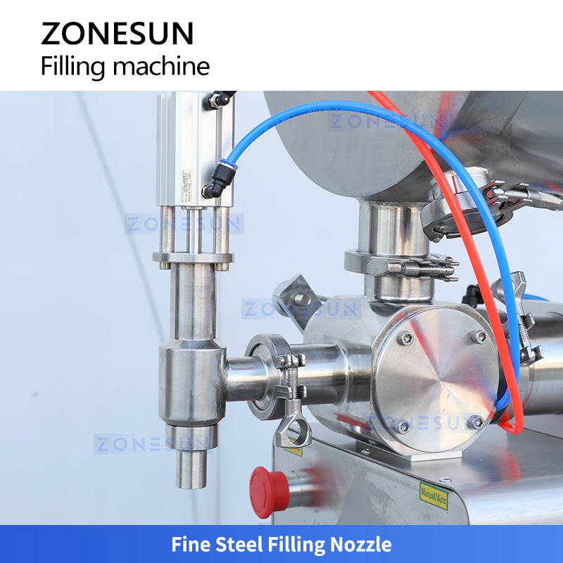 ZONESUN ZS-GTU1 Pneumatic Paste Filler with Mixer & Multi Nozzles