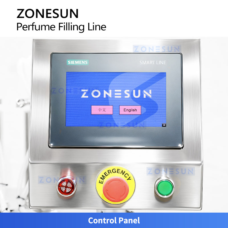 ZONESUN ZS-FAL180X11 Perfume Bottle Filling Capping Production Line Cosmetic Liquid Filling Equipment