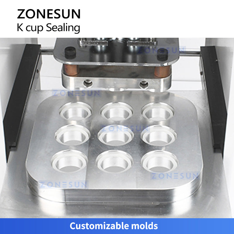 Zonesun ZS-KCS4 Manual K-Cup Sealer for Coffee Pods Fast&Reliable Sealing Machine