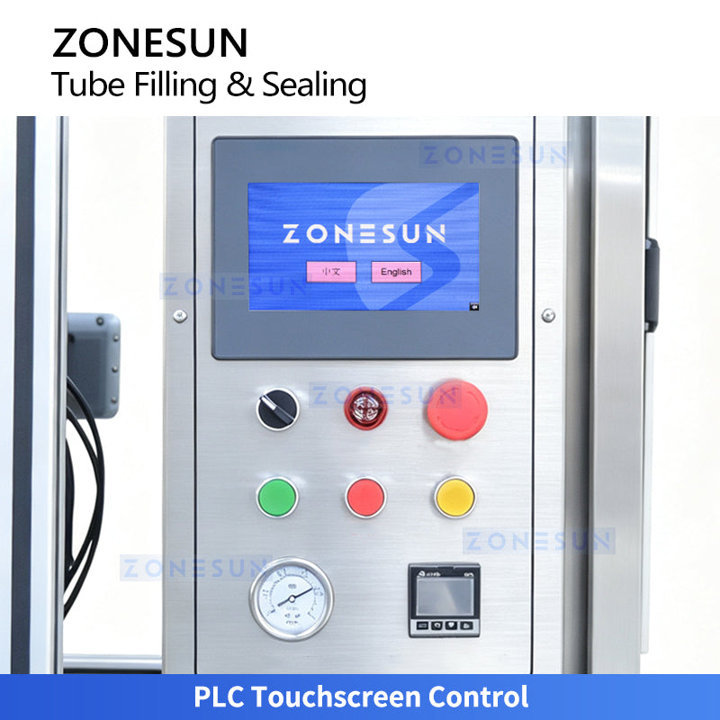 ZONESUN ZS-FS60A Cream Ointment Aluminum and Plastic Tube Filling Machine