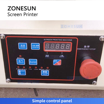 Zonesun ZS‑SY1520 Swing‑Arm Screen Printer for Clothes and Boxes