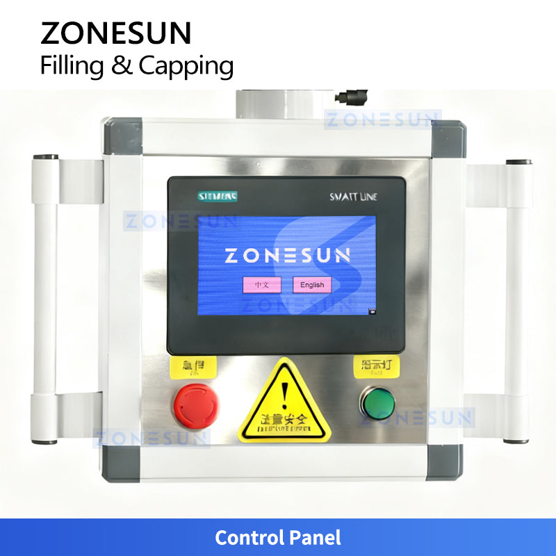 ZONESUN ZS-AFC50 Automatic Dropper Bottle Serums Liquid Filling and Capping Machine Monoblock