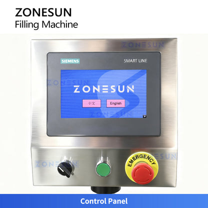 ZONESUN ZS-AFC7C2 Automatic Small Bottle Filling and Capping Machine For Cosmetic Lab Machinery
