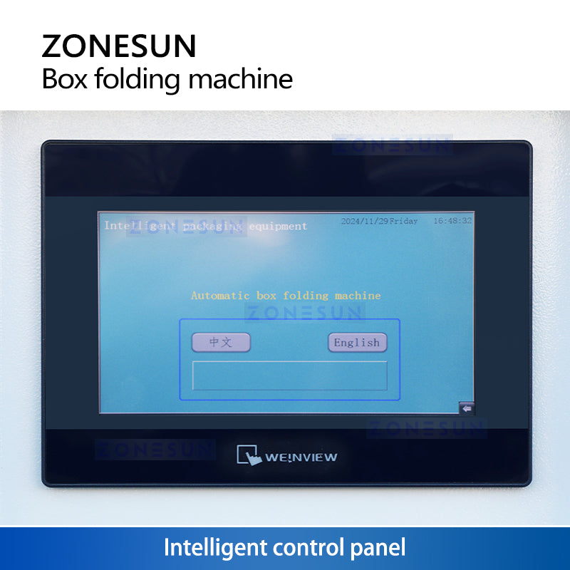 ZONESUN ZS-CSPM4 Automatic Corrugated Aircraft Box Folding Machine
