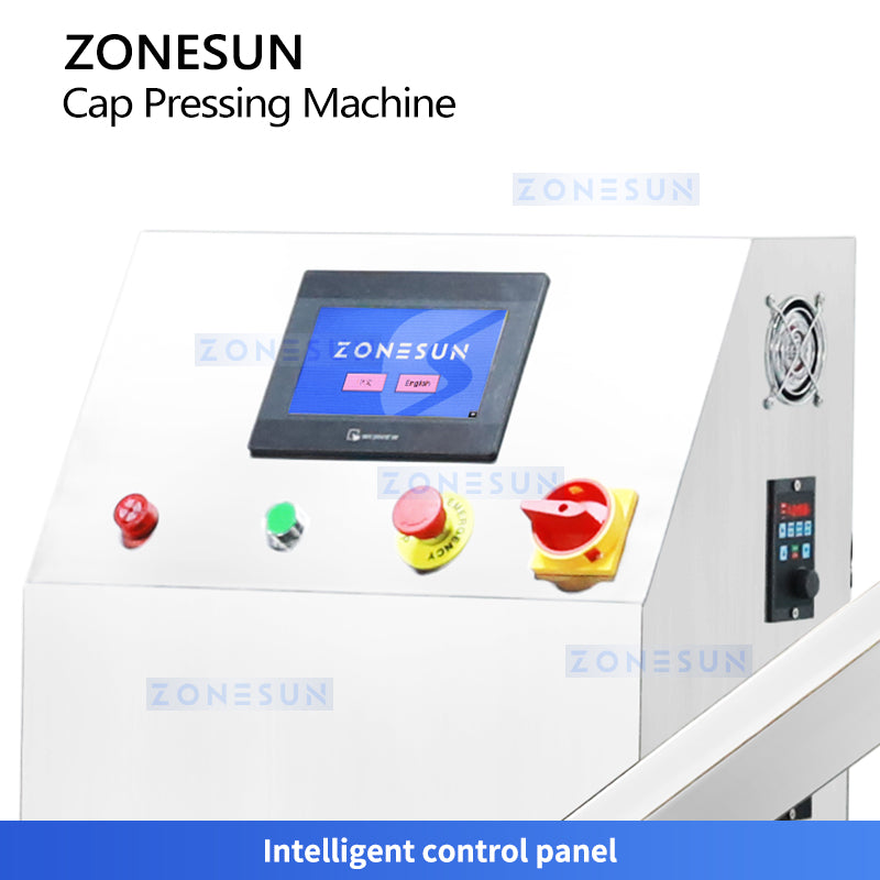 ZONESUN ZS-SGYG01 Automatic Lid Pressing Machine for Yogurt & Ice Cream Cups