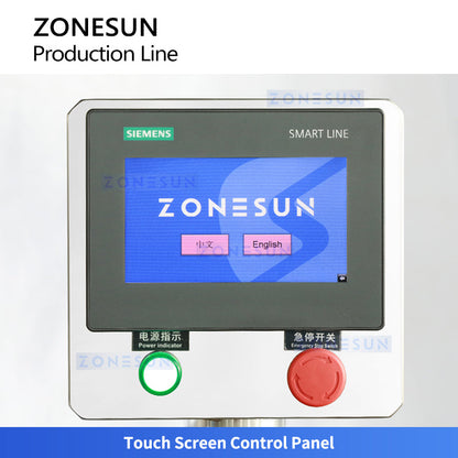 ZONESUN ZS-FAL180G3 Automatic Serums Production Line Essential oils Filling Capping Labeling Equipment