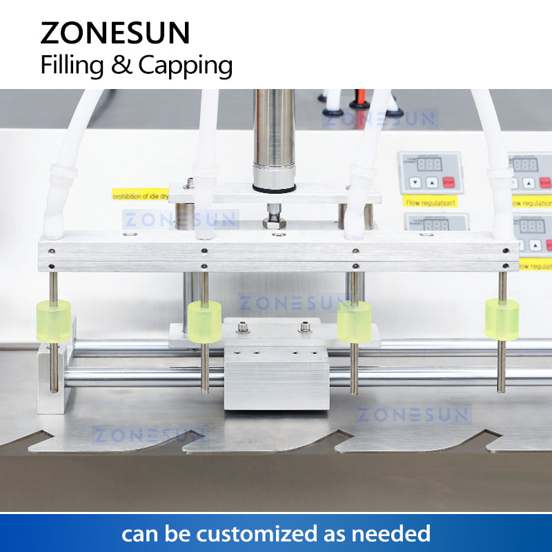 ZONESUN ZS-ASP4 Semi Automatic Spout Pouch Liquid Filling Machine