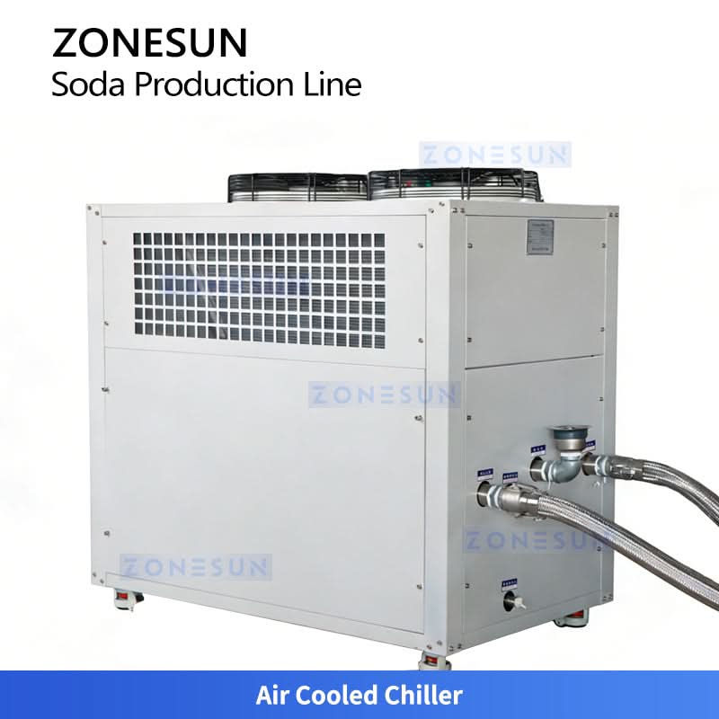 ZONESUN ZS-CDB2 Automatic Carbonated Beverage Production Line Soda Sparkling Wine & CO2 Isobaric Filling Machine System