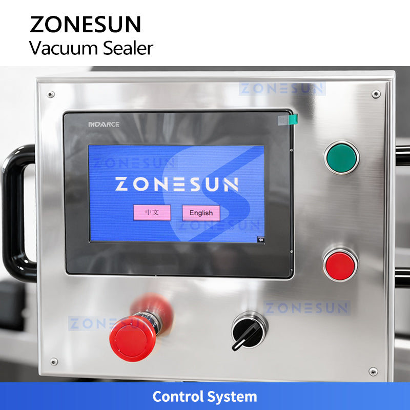 ZONESUN ZS-DLZ380 Automatic Stretch Film Vacuum Packaging Machine Multi-purpose Sealer