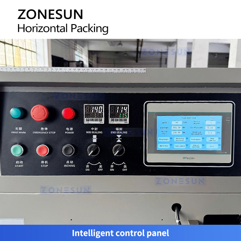 ZONESUN ZS-SYP25 Viscous Material Filling and Sealing Equipment Granular Mixture Automatic Bagging Packaging Machine