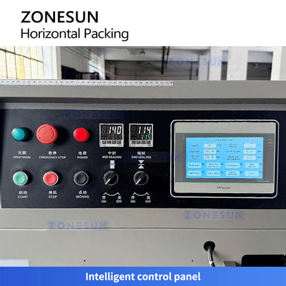 ZONESUN ZS-SYP25 Viscous Material Filling and Sealing Equipment Granular Mixture Automatic Bagging Packaging Machine