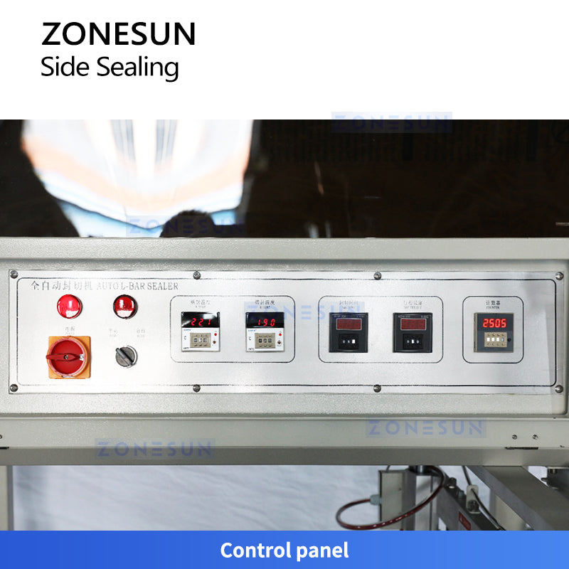 ZONESUN ZS-BF650 Auto Shrink Wrapper for POF/PE Film with Side Sealing