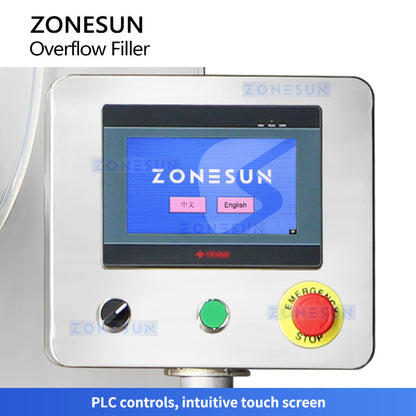 Zonesun ZS-VTGZ100 Automatic High‑Volume Pressure Overflow Filler