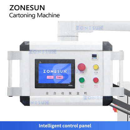 ZONESUN ZS-MSZH80 Automatic Horizontal Cartoning Machine for Cosmetics&Perfume