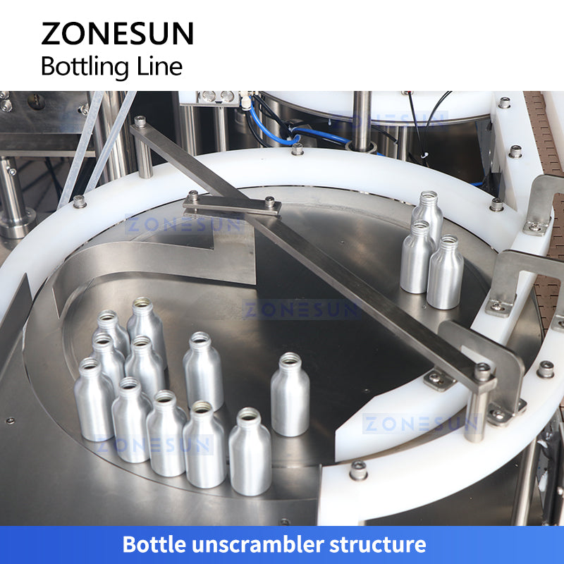 Zonesun ZS-FAL180V3 Ceramic Coating Bottling Line for Automotive