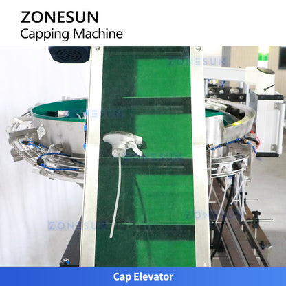 Zonesun ZS-XG445A Servo Motor Trigger Sprayer Bottle Capping Machine