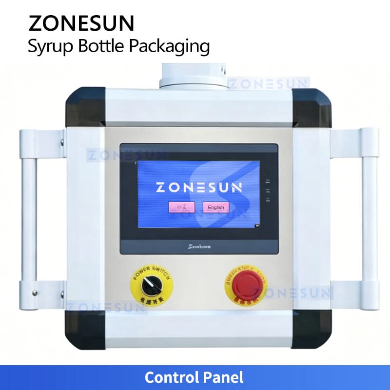 ZONESUN ZS-FAL180V10 Automatic 4-Head Paste Filling & Capping Line with Dustproof Cover