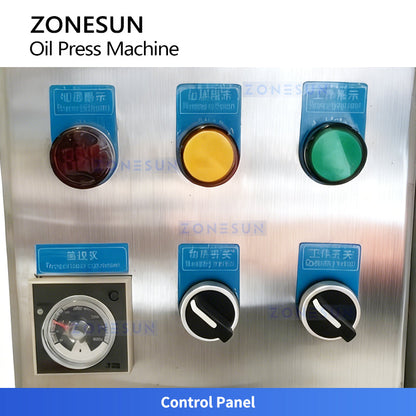 ZONESUN ZS-ZY20A Industrial Hydraulic Olive Oil Pressing Machine for Peanut, Coconut & Seed Oils