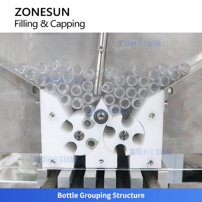 ZONESUN ZS-AFC17R Automatic Roll-on Bottle Filling Capping Machine Magnetic Pump For Deodorant