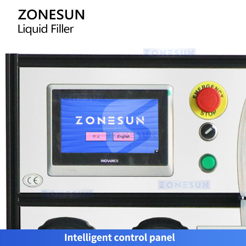 Zonesun ZS-SVPP80C Servo Peristaltic Liquid Filling Machine